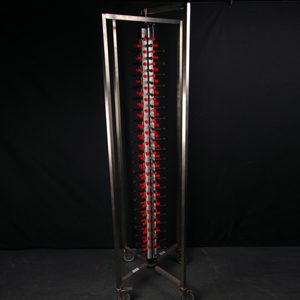 Mobile jack stack / plate rack ( 84 plates )