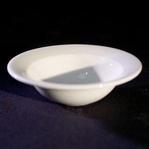 White China 6 " Round Dessert Bowl Alchemy