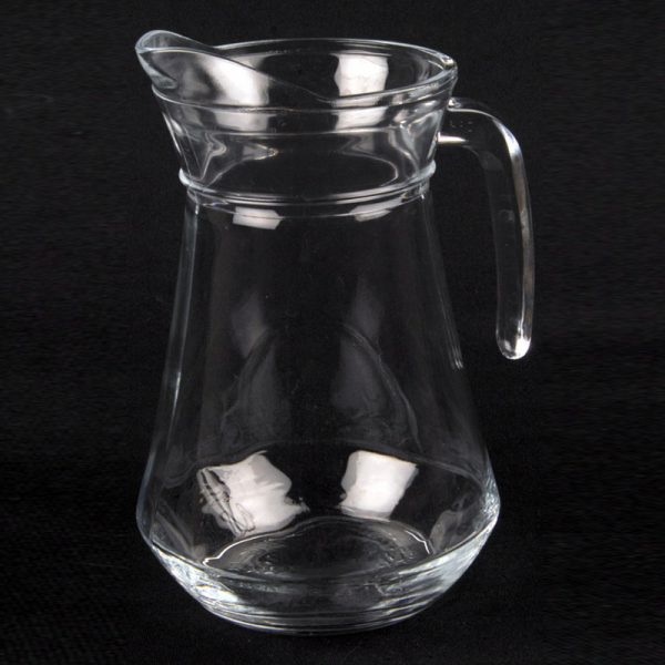 GLASS WATER JUG - 1 litre/2 pint