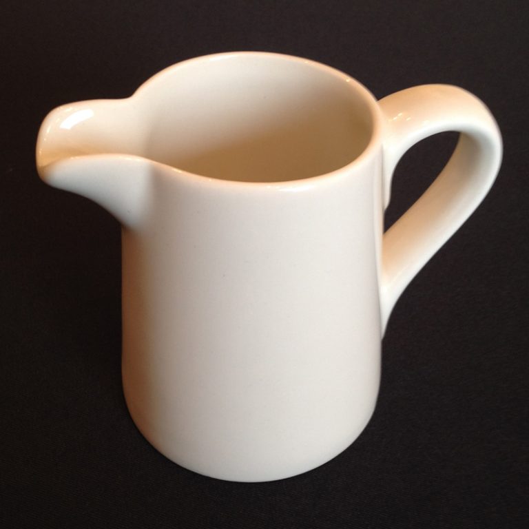 Classic White Milk Jug