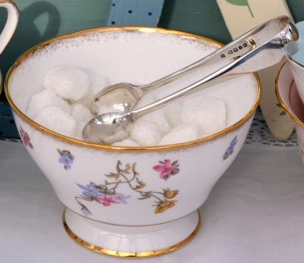 Vintage China Sugar Bowl