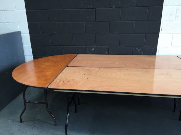 Oval Top Table Hire 2