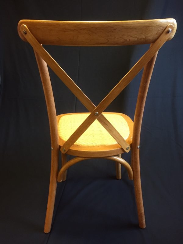 cross back chair hire 3